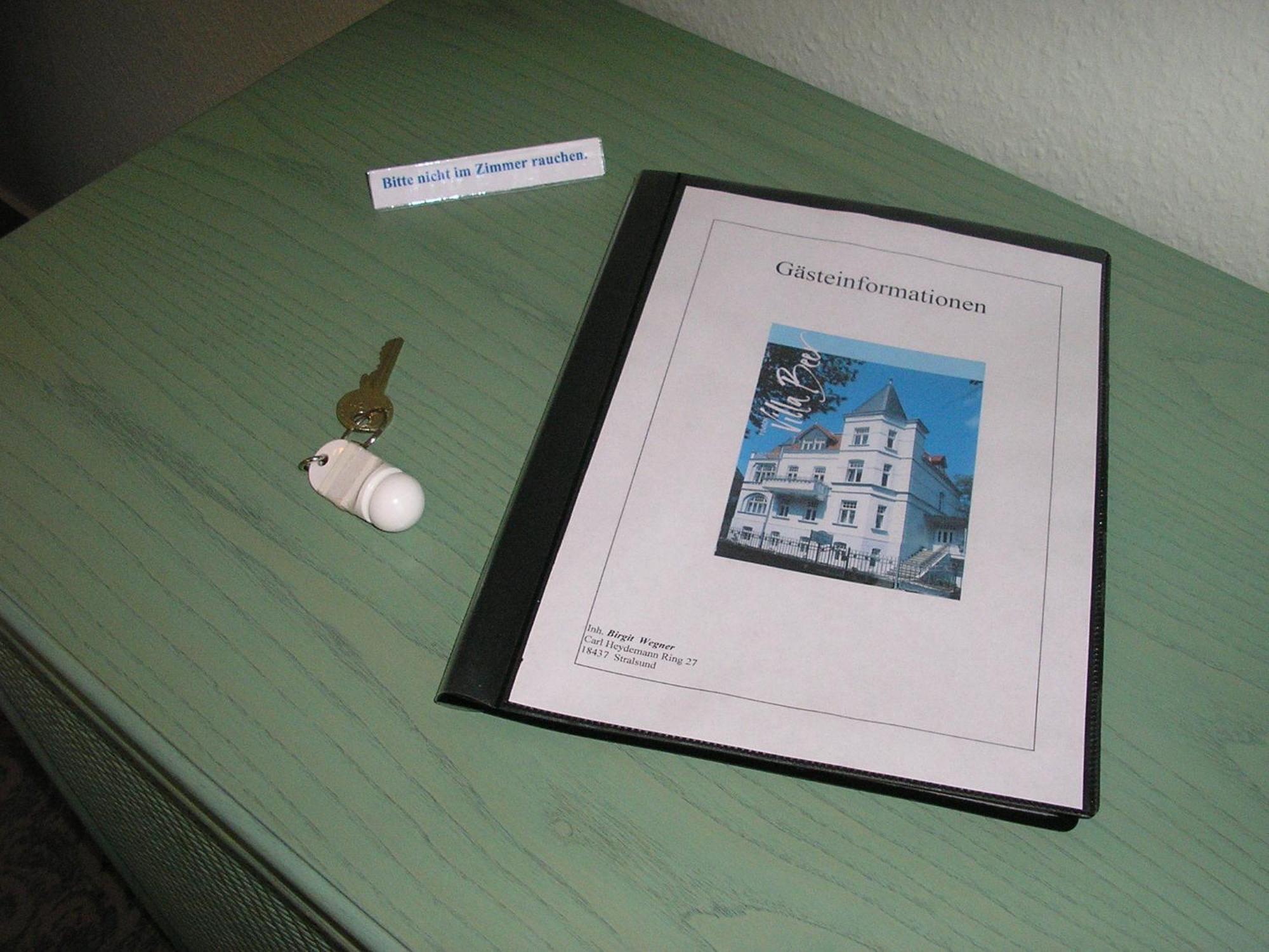 Pension Villa Beer Stralsund Esterno foto